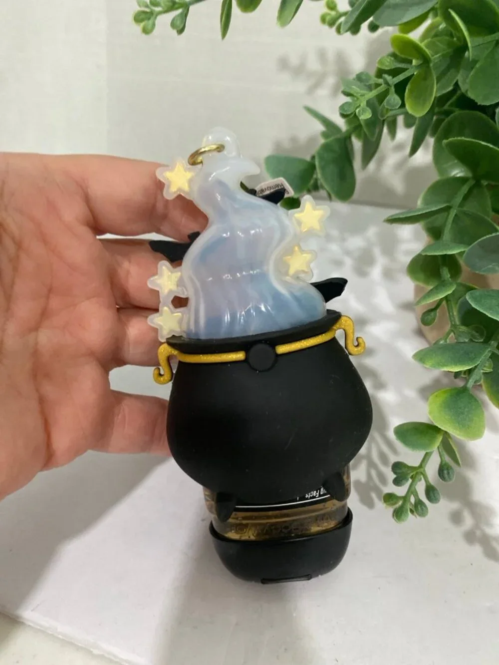 Light-up Cauldron PocketBac Holder & Hand Sanitizer Halloween BBW